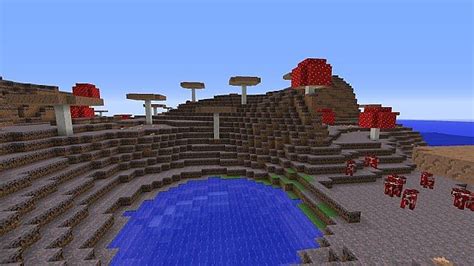 Minecraft Mushroom Island Seed 1.7.4 Minecraft Project