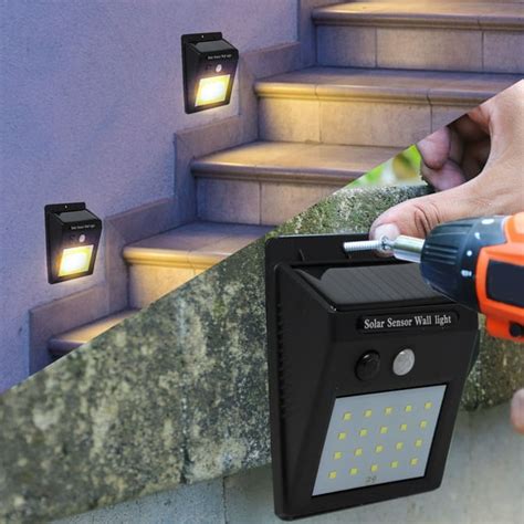 Bright Basics Solar Sensor Outdoor LED Light Motion Sensor Security ...