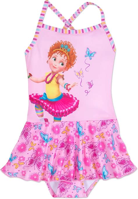 Amazon.com: Disney Fancy Nancy Swimsuit for Girls Pink: Clothing