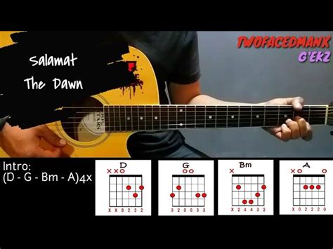 Salamat - The Dawn (Guitar Cover With Lyrics & Chords) Chords - Chordify