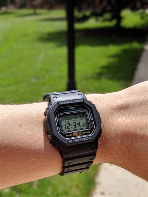 [Casio] G-Shock DW-5600E-1V. The Digital King. : r/Watches