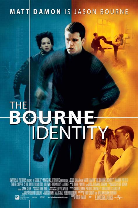 The Bourne Identity (#2 of 3): Extra Large Movie Poster Image - IMP Awards