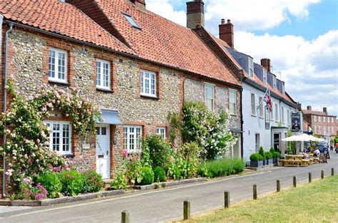 Burnham Market, Norfolk. Pretty village but due to its popularity with ...