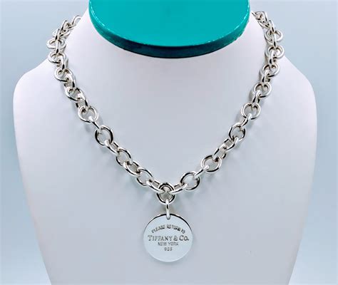 Tiffany & Co. 18K and Diamond Tiffany Keys Pendant Necklace Necklaces ...