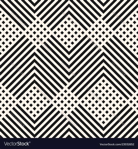 Geometric pattern with diagonal lines squares Vector Image