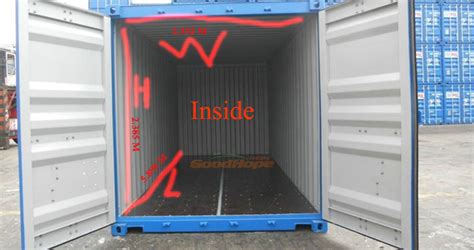 20 FT Container Dimensions | 20 feet container loading capacity Size