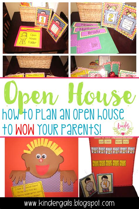 Planning an Open House to WOW Your Parents | School open house, Open ...