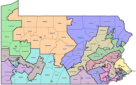 PA Congressional Map | PoliticsPA