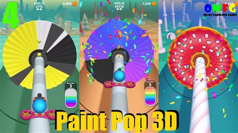 Paint Pop 3D | Level 77 to 101 - YouTube