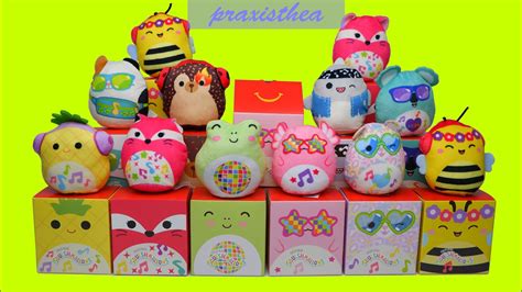 Who is your favorite? ll Squishmallows ll McDonald's Happy Meal Toy ...