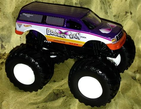 BOOGEY VAN CUSTOM BUILT HOTWHEELS MONSTER JAM TRUCK 1/64 | #1997339516