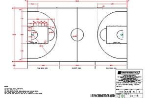 groß Haar Startpunkt basketball court markings Ausschreiben Löschen ...