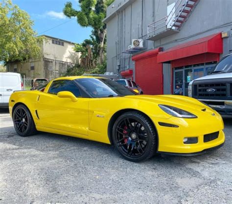 Chevrolet Corvette C6 Z06 Yellow Forgestar F14 Wheel | Wheel Front