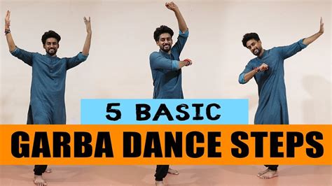 5 Basic Garba Dance Steps| Beginners | ABDC - YouTube