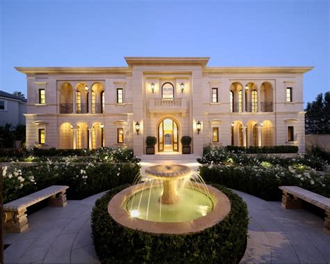 Spectacular Limestone Mansion In Los Angeles, CA | Homes of the Rich ...