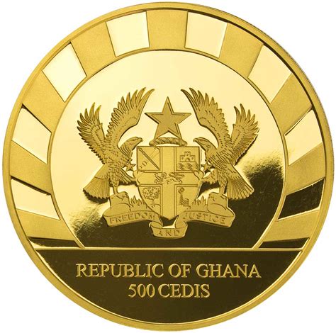 Gold Ounce (1 oz), Bullion, Coin Type from Ghana - Online Coin Club