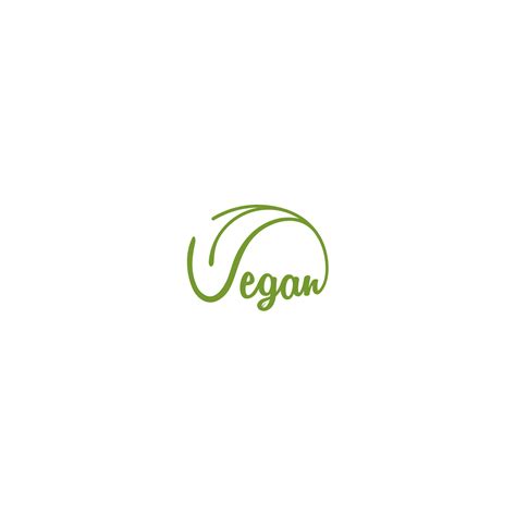 Vegan creative logo design template 22172691 Vector Art at Vecteezy