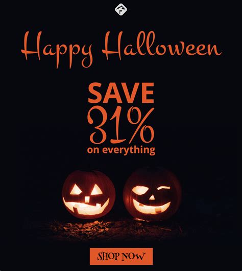 Halloween email template | Email marketing template, Email design, Html ...