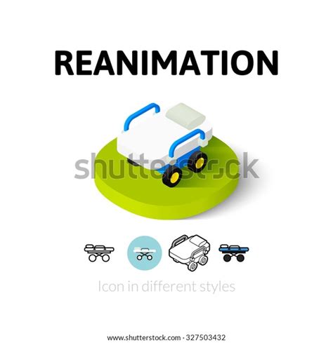 Reanimation Icon Vector Symbol Flat Outline Stock Vector (Royalty Free ...