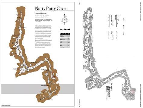 a map showing the location of many parts of the park