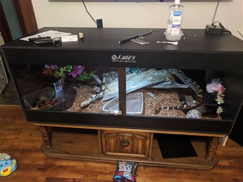 5'x2'x2' Custom PVC Reptile Enclosure | Reptile Kages