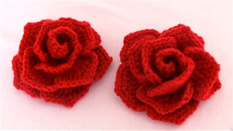 Crochet Easy Woven Rose Flower - Crochet Ideas