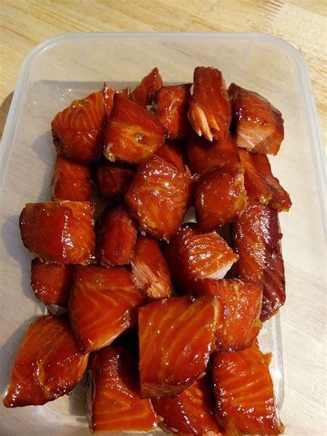 [Homemade] Salmon Candy : food