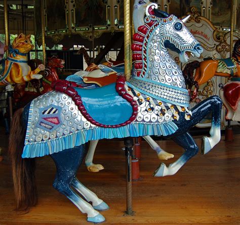 Armored Horse | Carousel horses, Carousel, Painted pony