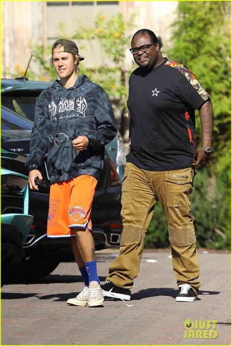 Justin Bieber Heads Into The Studio With Producer Poo Bear!: Photo ...