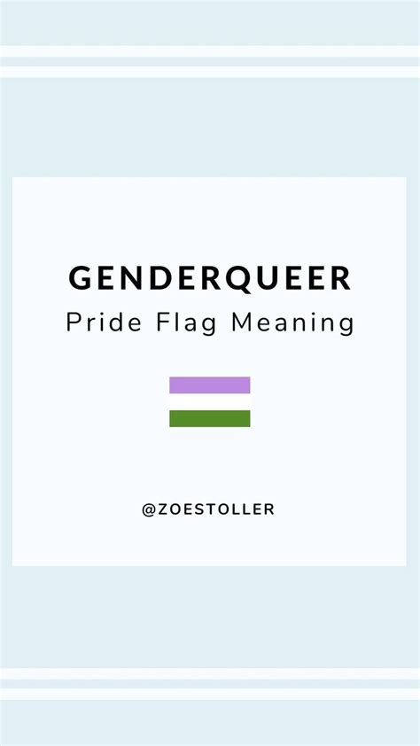 Genderqueer pride flag!💜🤍💚 | Genderqueer, Pride flags, Gender binary