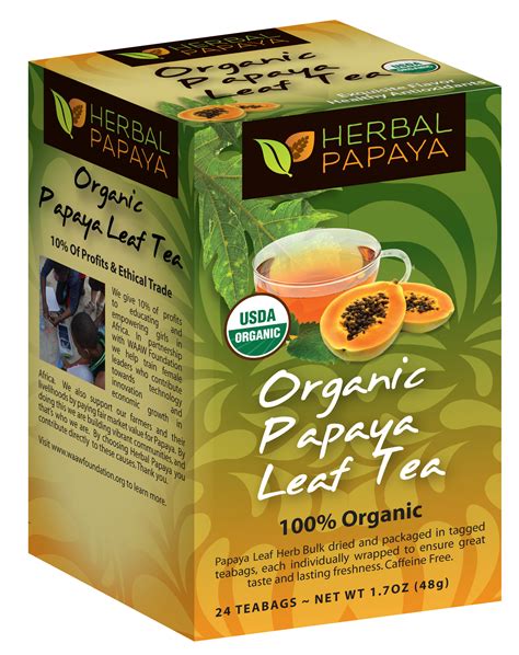 Herbal Papaya Products launch its Papaya Leaf Tea and Papaya Leaf ...