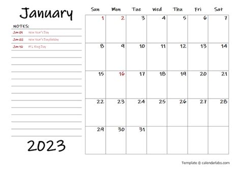 monthly 2023 blank calendar calendar quickly - free download printable ...