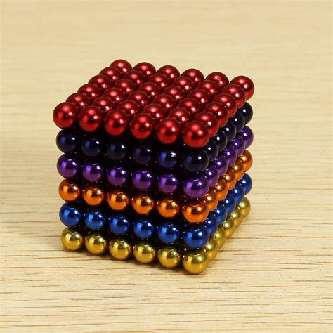 216Pcs 5mm Colorful DIY Neocube Magic Beads Magnetic Balls Puzzle Sale ...