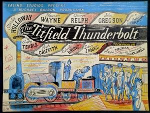 THE TITFIELD THUNDERBOLT (1953) Ealing Classic Rare Original Vintage UK ...