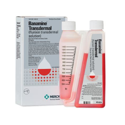 Merck Banamine Transdermal Solution - High Plains Cattle Supply