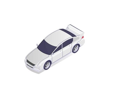 3d isometric style car vector illustration. Vector Isometric ...