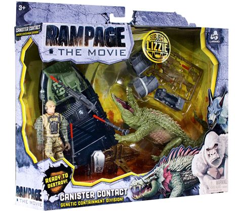 Rampage Movie Toys Exclusively At Wal-Mart