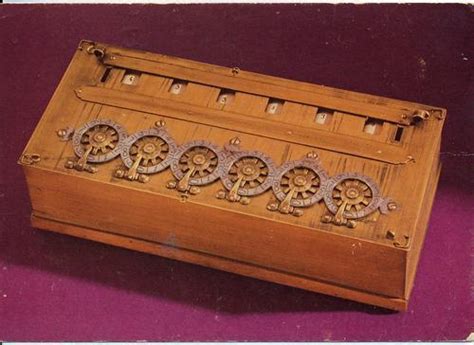 Pascaline Mechanical Calculator 1642 Poster Print By Science Source (24 ...