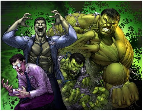 Dale Keown Banner Transformation | Marvel comics hulk, Hulk comic ...