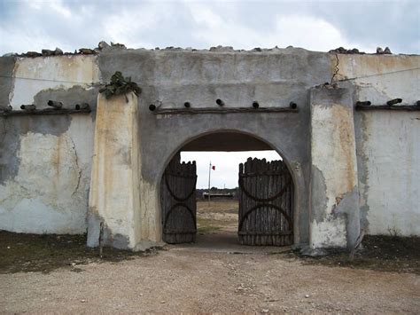 Front gate at Alamo Village in Kinney County, Texas (alamo… | Flickr ...