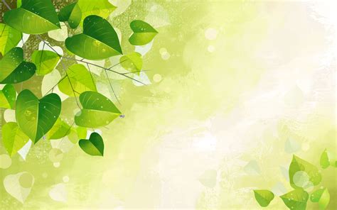 Vector Flower wallpaper | Green floral wallpaper, Green leaf wallpaper ...