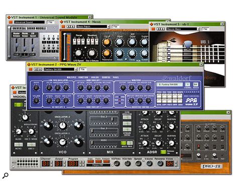 Using VST Instruments