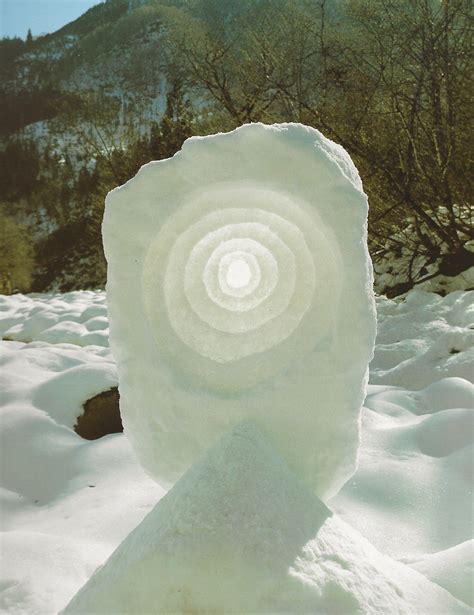 Andy Goldsworthy, Snow Circles, Izumi, Japan, 1987 - ELEPHANT