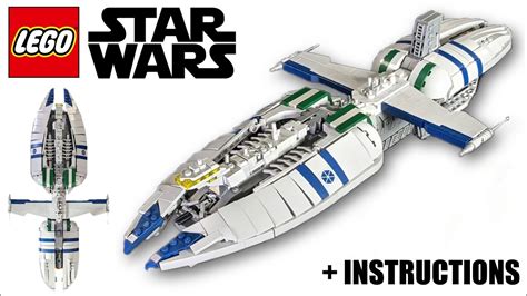 LEGO Star Wars UCS Munificent-class Star Frigate MOC - Instructions ...