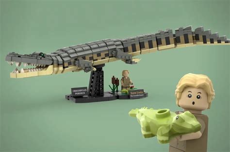 LEGO IDEAS Steve Irwin & Majestic Crocodile Project Creation Achieves ...