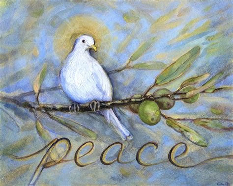 Peace Dove Painting