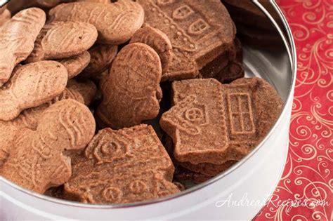 Speculaas (Molded Ginger Cookies) Recipe