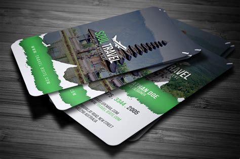 Travel Agency Business Card Template