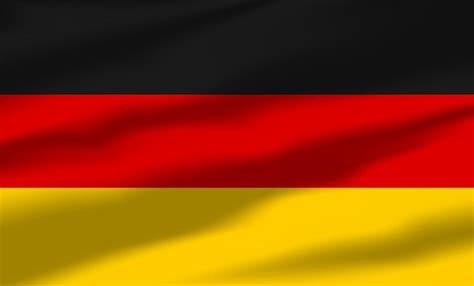 Premium Vector | Vector germany flag waving realistic flowing flags