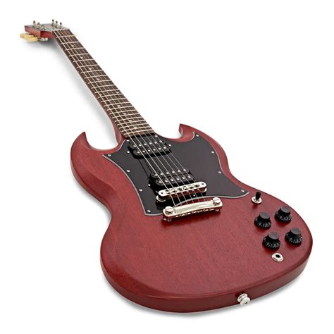 Gibson SG Tribute, Vintage Cherry Satin at Gear4music